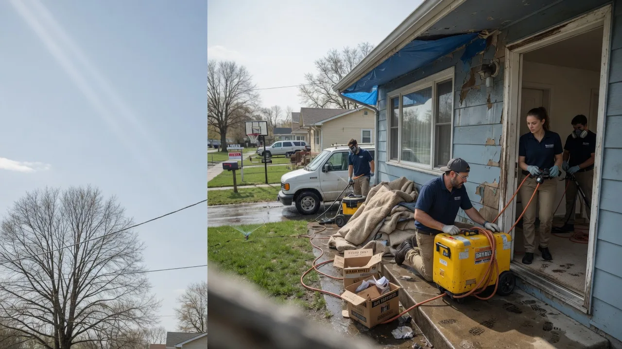 Basement Flood Cleanup in Teaberry, KY near me